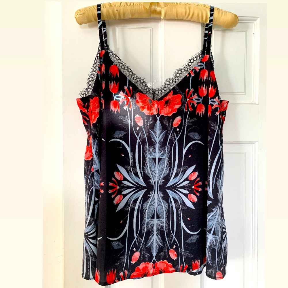 Sabina Musayev Floral Cami Small